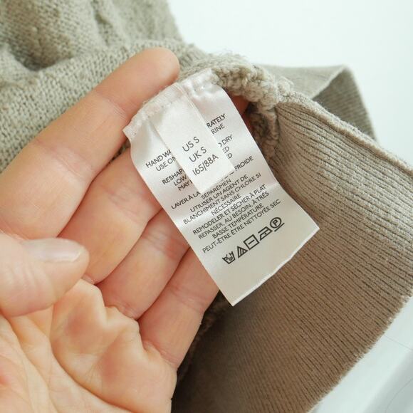 Free People Found My Friend Pullover Small Oversized Slouchy Cozy Balloon Sleeve - Picture 5 of 7